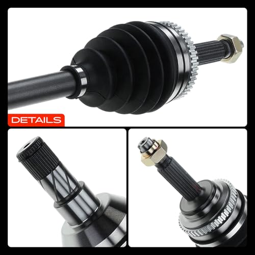 A-Premium Pair (2) Front CV Axle Shaft Assembly Compatible with Chevrolet Aveo 2009-2011, Aveo5 2009-2011 & Pontiac G3 2009, Driver and Passenger Side, Replace# 96348788, 96348789 by A-Premium - Image 9
