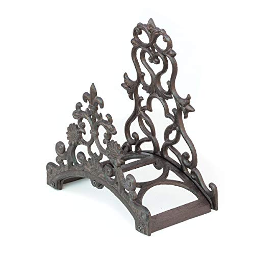 Antikas Support mural pour tuyau de jardin en fonte