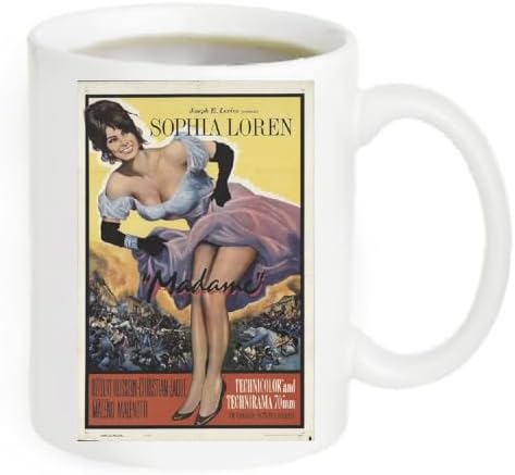 Madame Movies Movie Poster Coffee Mug - The photo is printed on both side #DD18 image 2