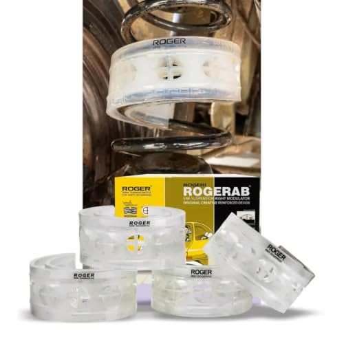 Image of ROGER Rogerab For BMW 320I (4 Pcs) Patented, ARAI Tested Car Comfort Enhancer For Reduced Road Jerks & Better Driving Comfort