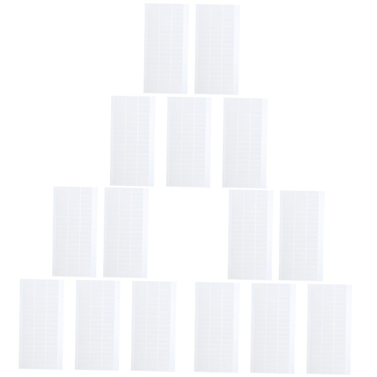 OSALADI 3 Series 3 Juegos De Cinta Adhesiva De Espuma De Doble Cara Almohadillas De Espuma Pegatinas Cinta De Doble Cara Para Alfombras Cinta De Embalaje Cuadrados De Cinta 5 hojas*3