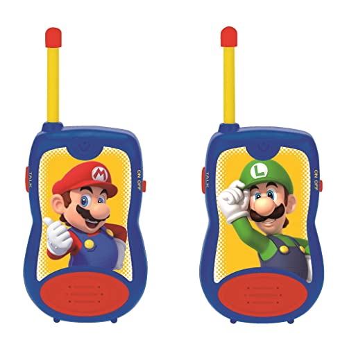 Lexibook, Super Mario, Walkie-talkies 200m, Juego de