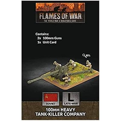 Flames of War Late War: Soviet 100mm Heavy Tank Killer Company (SU521)