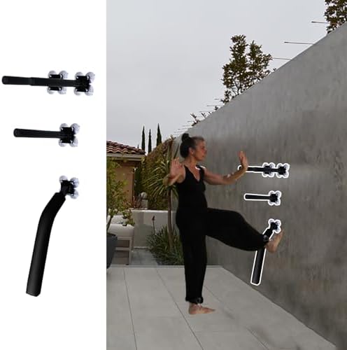 Wing Chun Dummy Arms Legs Trainer for Practice Kung Fu, Wall Moun...