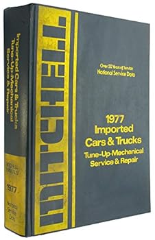 Hardcover Mitchell's Manuals 1977 Imported Cars and Trucks Tune-up, Mechanical Service, & Repair Book