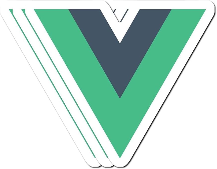 Big Lens store VueJS Stickers (3 Pcs/Pack)