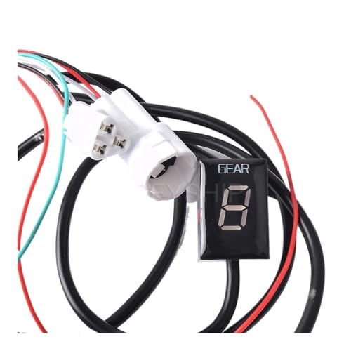 Indicateur de rapport engagé GSX250R et SV1000 tactile rouge - 2