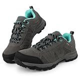 riemot Zapatillas de Senderismo Mujer Bajas para Trekking y Caminar