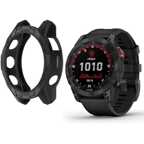 HOMTERN Silicone Case for Garmin Fenix 7 Cover
