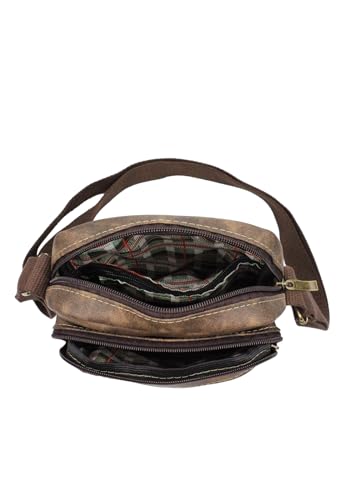 Lenna's Shoulder Bag Bolsa Transversal Pequena A005 Marrom