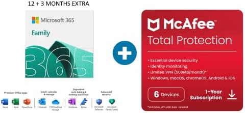 Microsoft 365 Personal | Office 365 apps | 1 user | 1 year subscription | PC/Mac, Tablet and Phone | multilingual | download
