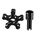 X AUTOHAUX 8mm Brake Clutch Levers Cable Wire Adjuster Screw Bolt M8x1.25 Aluminum Alloy for Motorcycle ATV UTV Bike Black