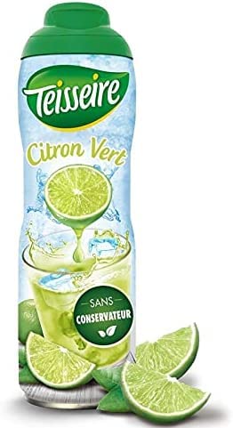 Citron Vert Teisseire pack de 6 bouteilles au goût intense d'agrumes pressés