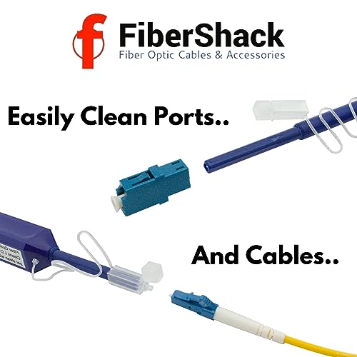 image for Fibershack - 1.25mm LC Fiber Cleaner Pen. 800+ Single Click Fiber Clea