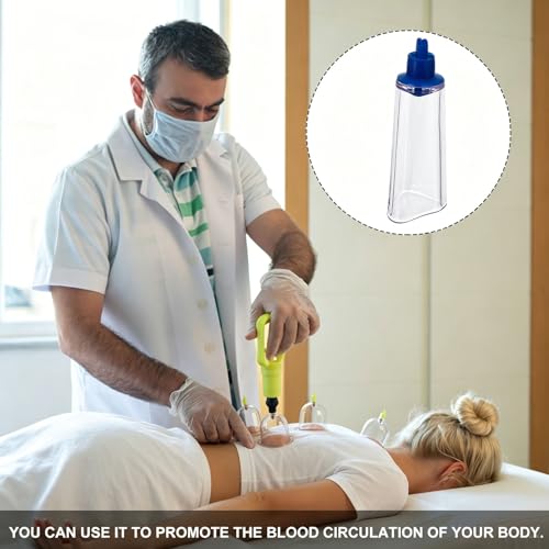 COLLBATH 2 piezas Copas de Terapia Vacuum para Masaje y Cupping Body Guasha miniatura 6