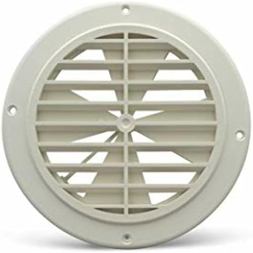 Miniatura 2 de Thetford RV Camper Ventilación de CA de techo con amortiguador blanco PN 94275