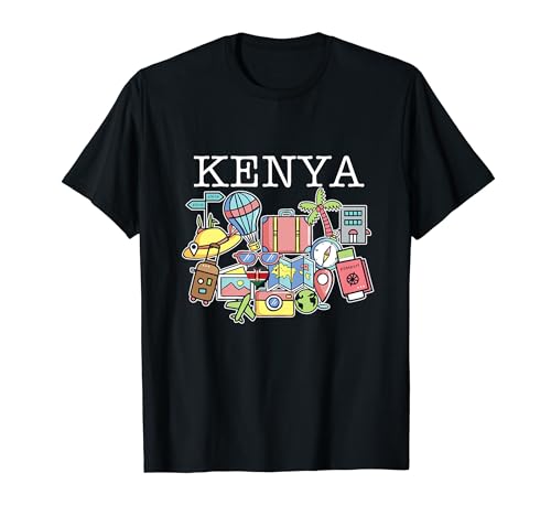 Trip To Kenya Bound Family Travel Buddy assorti T-Shirt