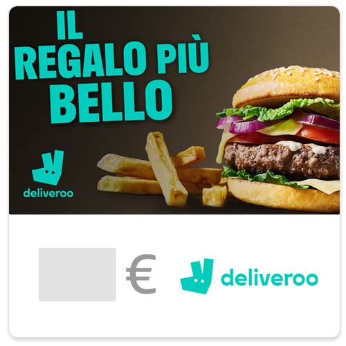 Deliveroo Carta Regalo - €15 - Deliveroo - via e-mail