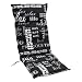 Spetebo Universal Hochlehner Auflage - Lifestyle - Garten Stuhl Polster