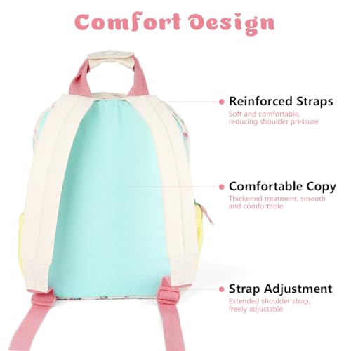 Image of PALAY Toddler Backpack for Kids Mini Bag 2-6 Years Old Cartoon Breathable Comfortable Preschool Daypack for School Travel