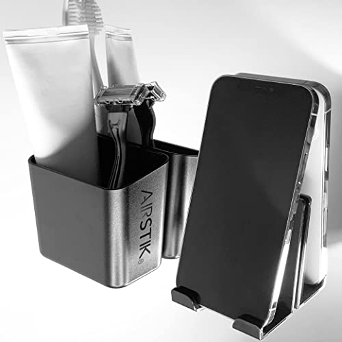 Image of AIRSTIK Cell Phone Holder and Caddy, Black