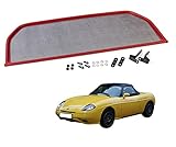 fiat cabrio spider Un deflector de viento reduce la turbulencia en el interior. El nivel de ruido en el habitáculo también disminuye significativamente.