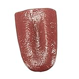 Lengua falsa realista: juguete de halloween, no importa si lo sacas o lo perforas con una aguja, puede restaurar el perfil que solía tener. Uvas colgantes: este es un accesorio de broma para la lengua. Partes del cuerpo accesorios de halloween: la le...