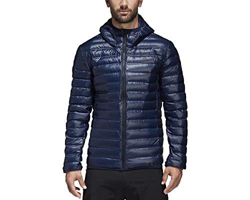 Chaqueta adidas Varilite Ho J cortavientos acolchada con capucha hombre
