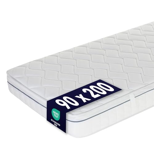 Ortho-Relax Matratze 90x200cm, 23cm hoch, Härtegrad H3, 100 Nächte...