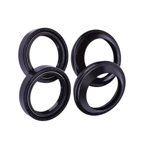 Kit de sello de aceite de horquilla delantera de 41mm con doble protección antipolvo