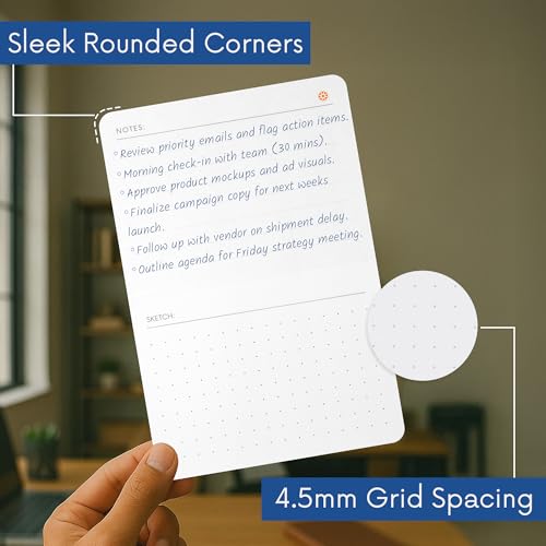 Cartes d'index à grille Notsu la solution pliable contre la surcharge mentale - 5