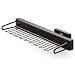 Produktbild Emuca - Krawattenhalter/Gürtelhalter Seitlicher herausziehbarer mit Schließ-Komfort für Schrank, Mokka, 47x18.5x9.5 cm