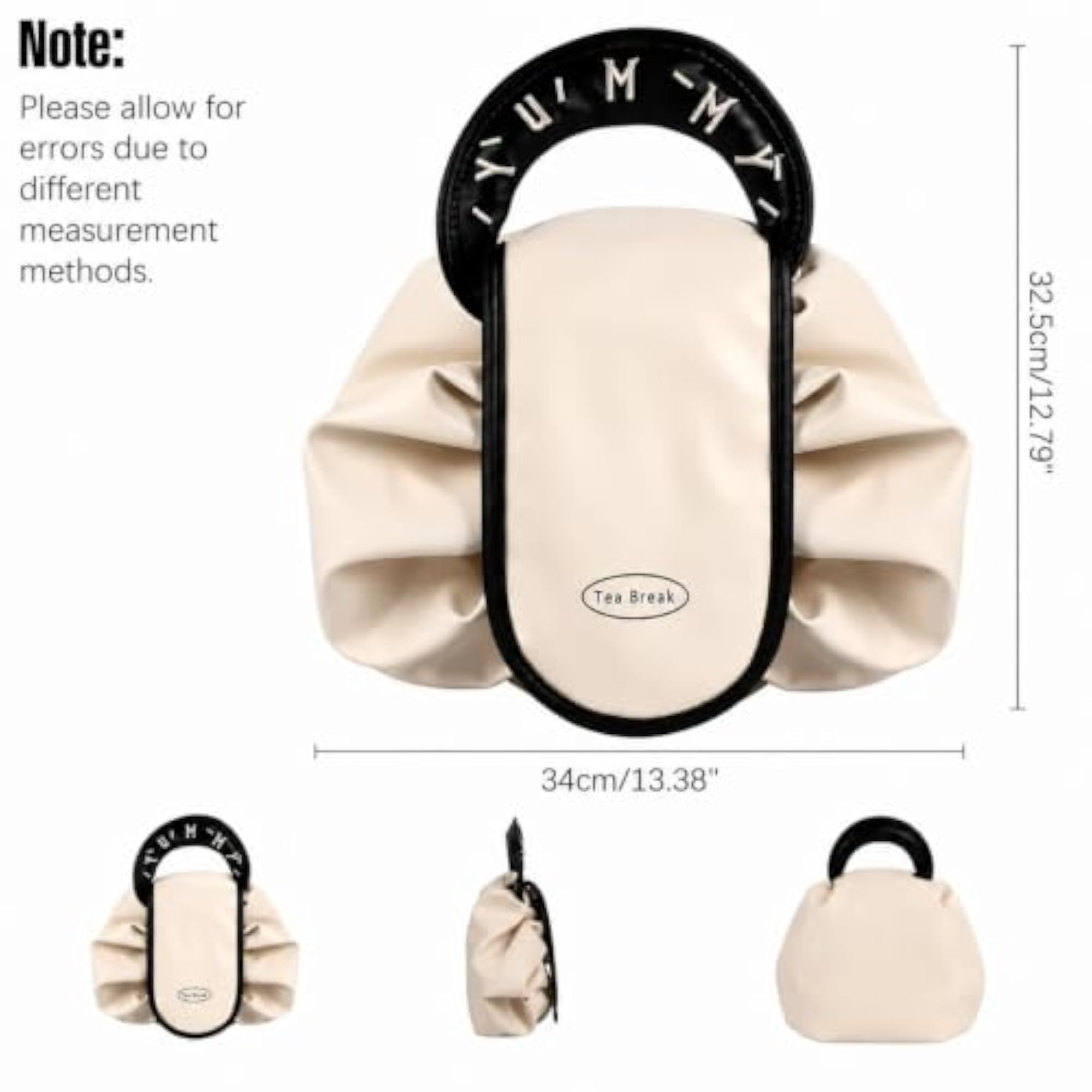 Travel Makeup Organizer Pouch with Drawstring