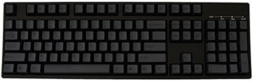 Originative Carbon Black CherryMX Keycaps (ABS Double-Shot Keyset) 114 Mechanical Keyboard Keycaps