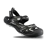 Gold Pigeon Shoes Hiking Waterproof Closed Toe Sandals: 1642 Black, Women Size 10-10.5 / Men Size 8.5-9 (1642-blk-40)