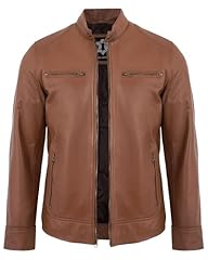 Ddge - Cognac Leather Jacket Without Wax