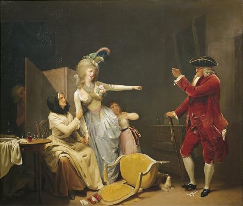 Tableaux Modernes Boilly Saint Omer toile impression wall art de décoration 60x90cm