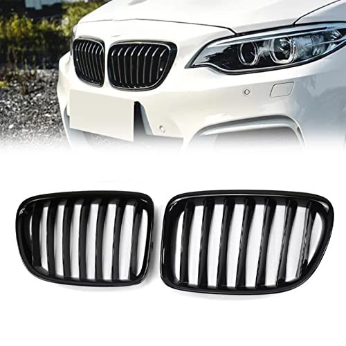 Grille de pare-chocs avant à une latte de style sport pour BMW X1 E84