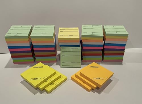 Pull Planning Last Planner Lean Construction Multi-Color Sticky Note Pad