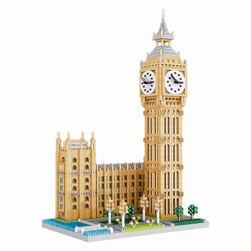 WYSWYG Kit de construcción en Miniatura del Big Ben - 3466 Piezas Kits de construcción, Modelos de construcción de fama Mundial