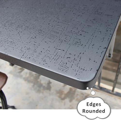 Mesa plegable de pared para balcón estrecho que ahorra espacio 6