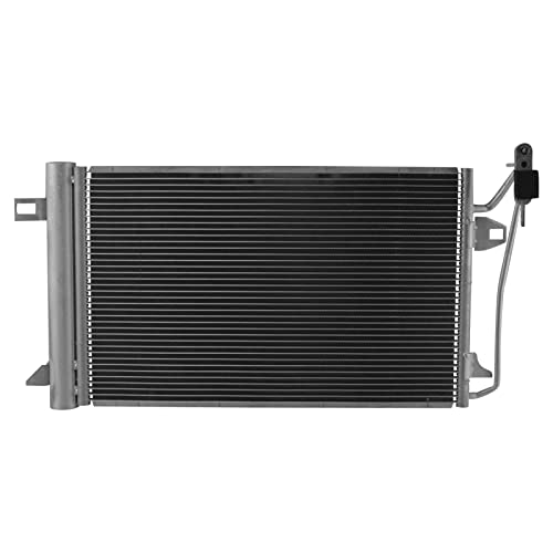 Image of TRQ Air Conditioning A /C Condenser Receiver Drier Compatible with 2010-2012 Ford Fusion 2011-2012 Lincoln MKZ 2010-2011 Mercury Milan FO3030223