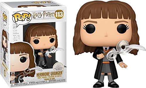 Harry Potter - Hermione Granger With Feather Funko Pop! Vinyl Figure (Bundled With Compatible Pop Box Protector Case) #TOP1