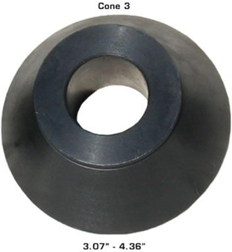 ATLAS Automotive Equipment TAXB-Cone-3 Wheel Balancer Cone, 3.07" - 4.36" (Fits 40 mm Shaft)