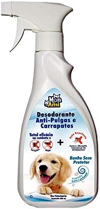 Desodorante Anti-pulgas e Carrapatos para Cães Mon Ami