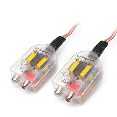2-Pack RCA High-to-Low Converter