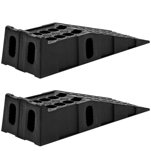 KATSU 2PCS Hochleistungsplastikgaragen-Werkstatt-Auto-Service-Rampen (Standard V2)