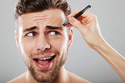 BartZart set di 3 forbici da barba, pinzette e