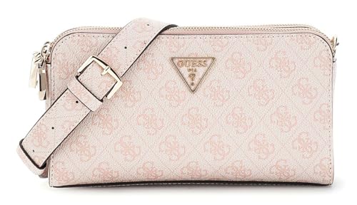 GUESS sac à épaule bandoulière Eco Erica Status Crossbody Dusty Rose Logo vieux rose