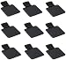 TimedMALL Notebook Accessories Self-adhesive Leather Pen Holder Pencil Elastic Loop for Notebooks,Journals,Clipboards (all the books of paper books) 9 PCS